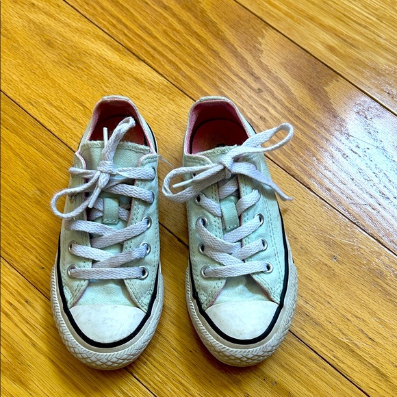 Converse Light Mint Green Sneakers - Picture 1 of 7